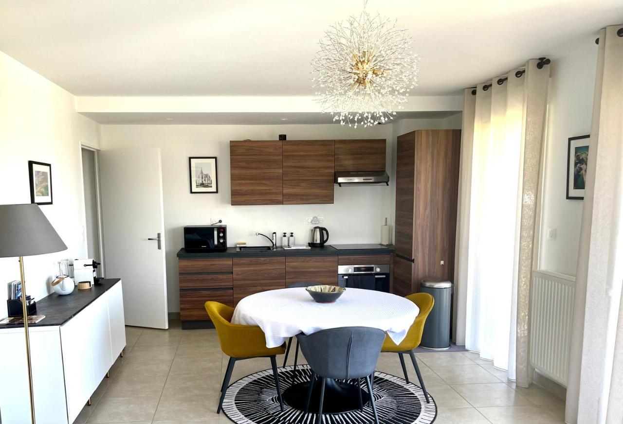Bella Cruz 66 M2 Prestations Premium, Wifi, Balcon, Parking Avec Borne De Recharge Electrique, Plage Prieure, Commerces Dinard Eksteriør billede